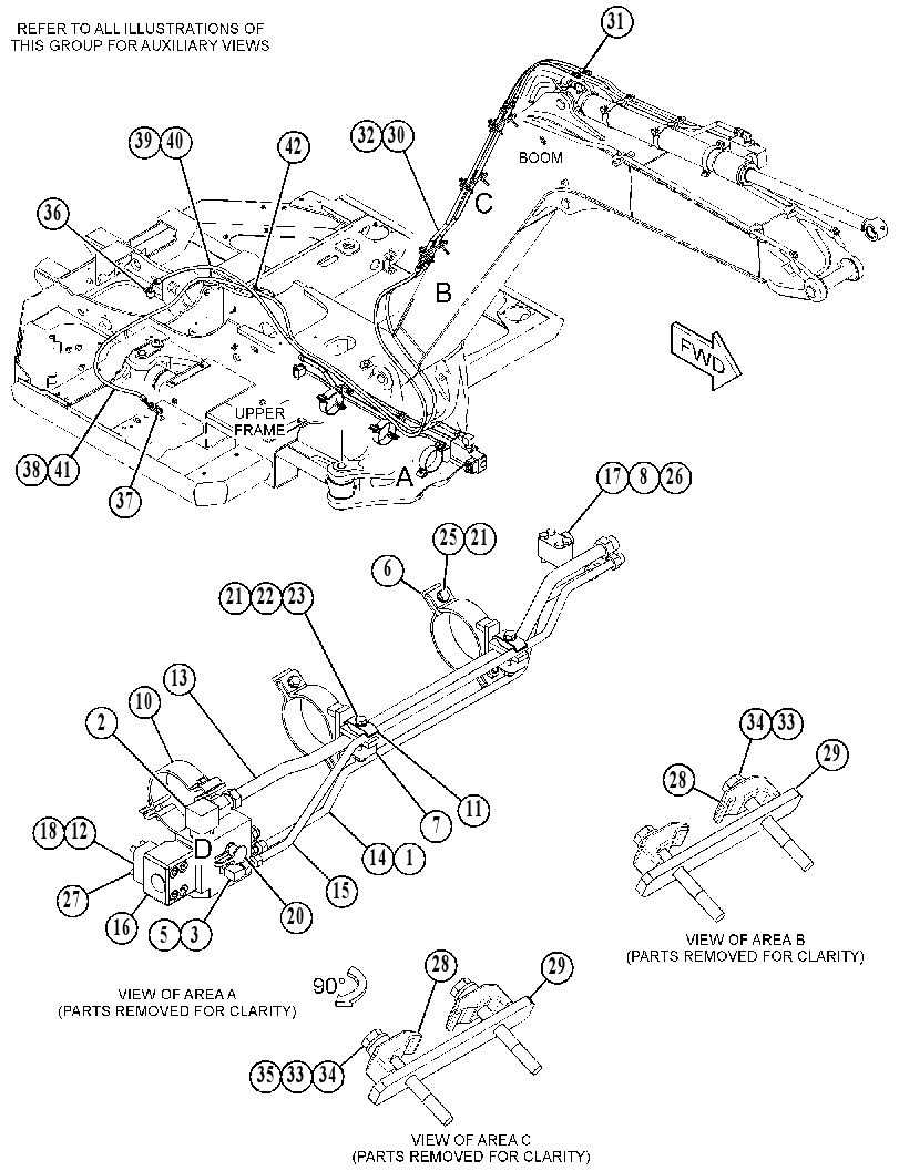 KIT-HYDRAULIC LINES 4260170 CAT