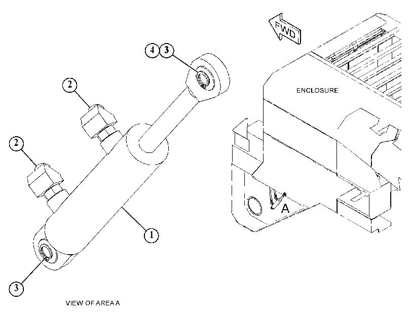 CYLINDER & MTG GP-TENSIONER 3836721 CAT