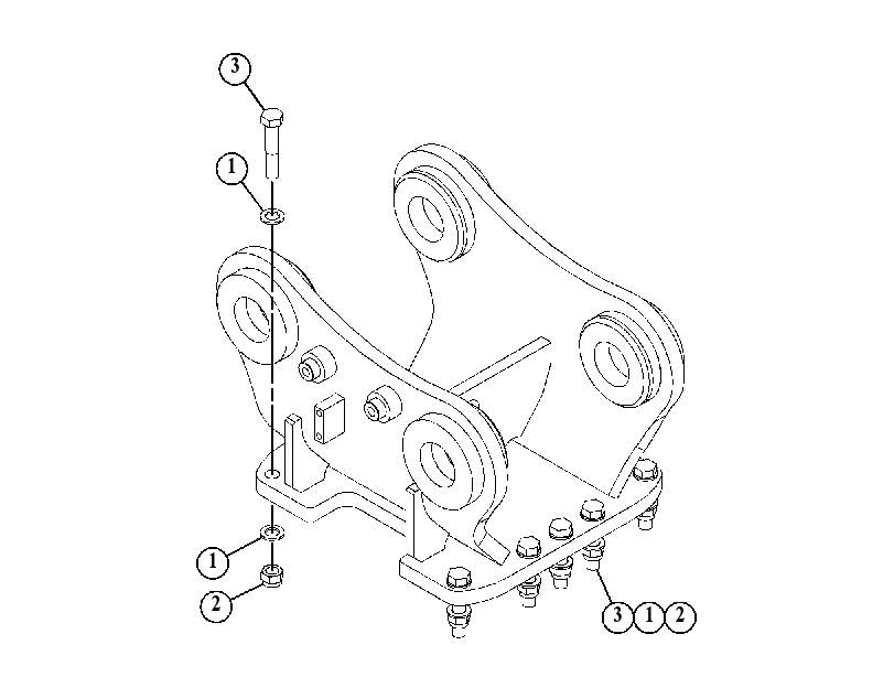 MOUNTING GP-HAMMER 4847110 CAT