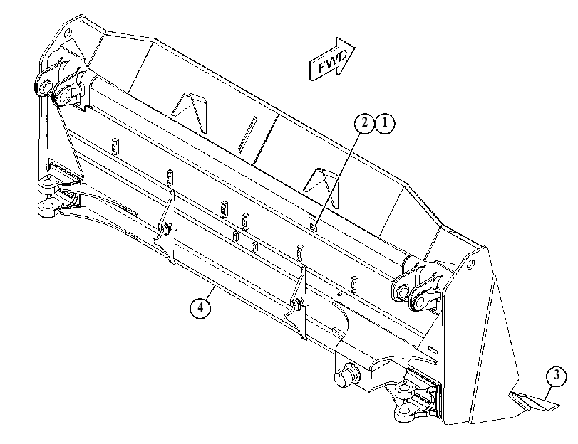 BLADE & EDGE GP-SEMI-UNIVERSAL 4877785 CAT
