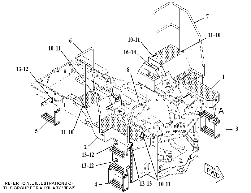 PLATFORM GP-CAB 3923720 CAT
