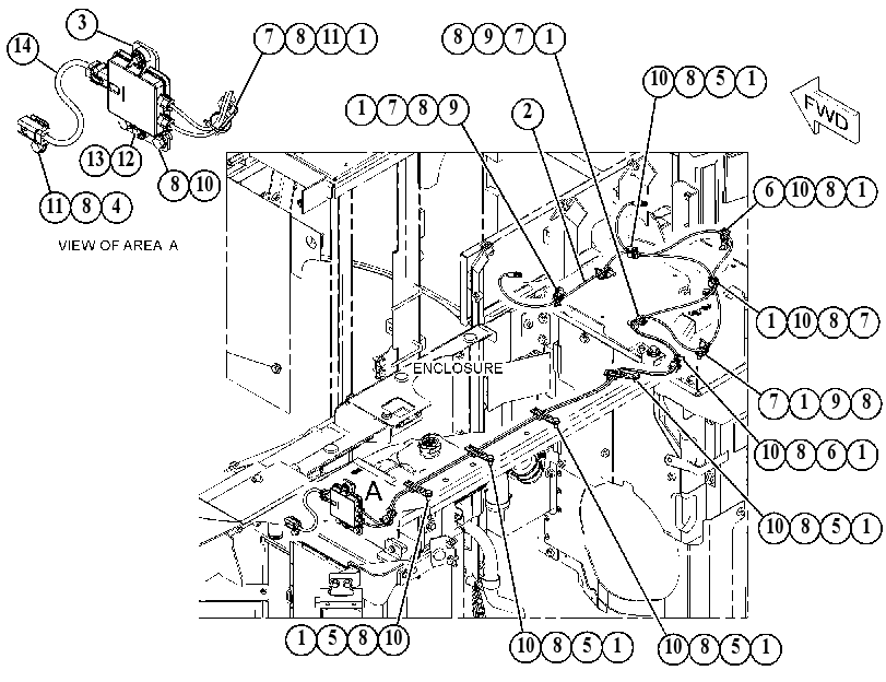 SENSOR & MTG GP-SOOT 3514122 CAT