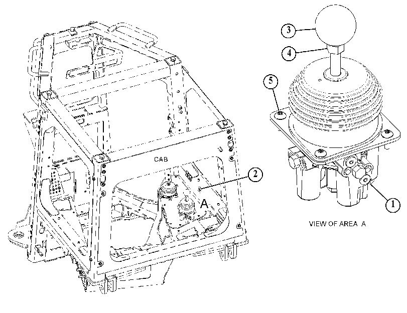 LEVER GP-CONTROL VALVE 4872354 CAT