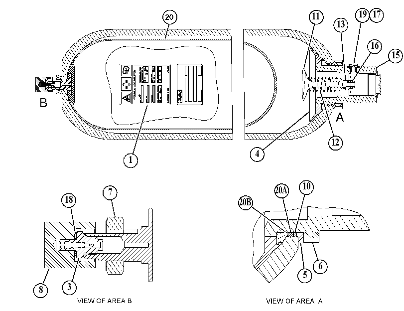 ACCUMULATOR GP-STEERING 4579789 CAT