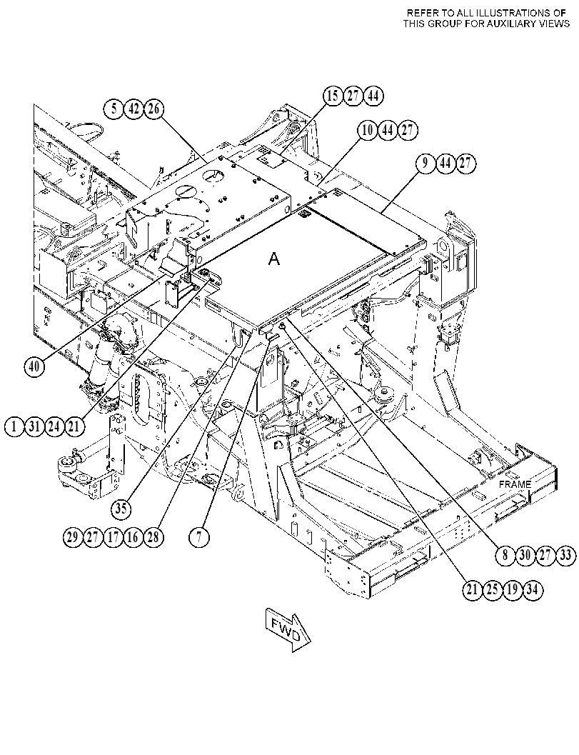 HOOD GP-TRUCK 3716212 CAT