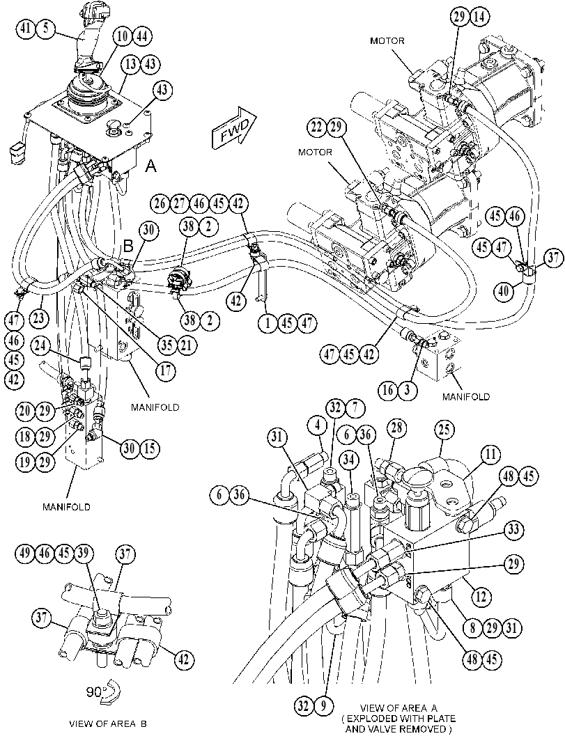 VALVE & LINES GP 3584296 CAT