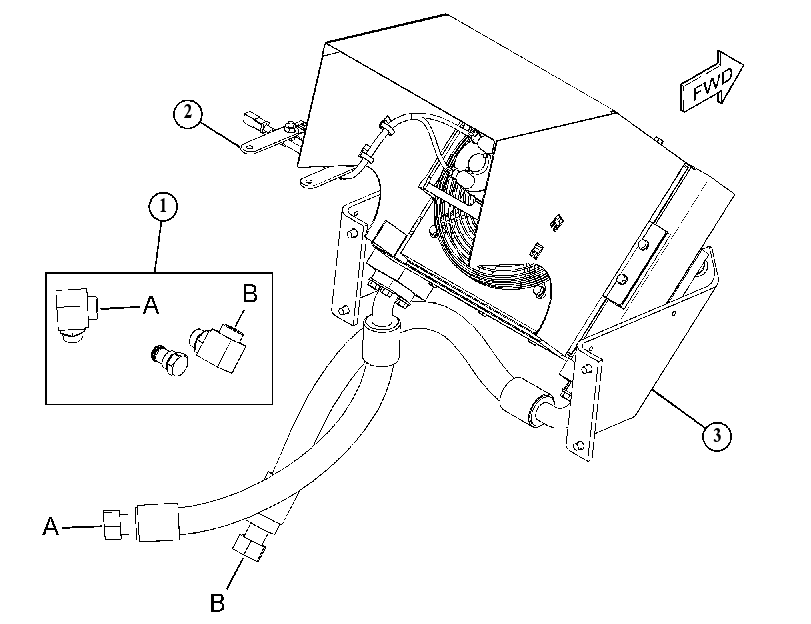 COOLER AR-REAR AXLE OIL 4224669 CAT