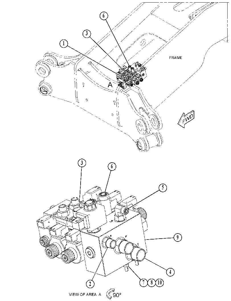 VALVE & MTG GP-STABILIZER 4782256 CAT
