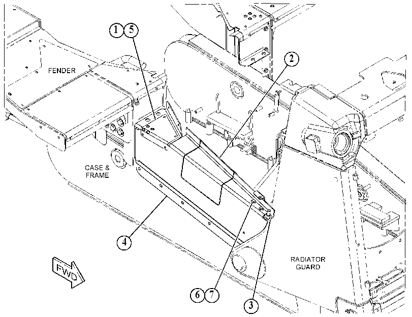 GUARD GP-ENGINE 5174616 CAT