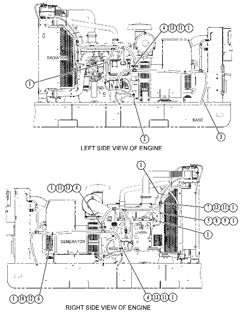 Проводка двигателя 4816332 CAT