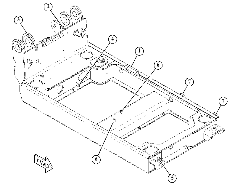 PLATFORM GP-CAB TILT 4654812 CAT