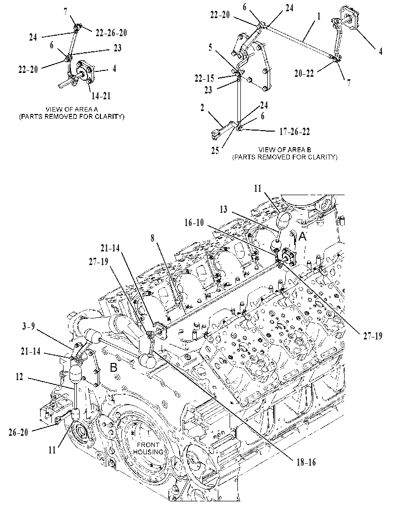 CONTROL GP-CARBURETOR 3852502 CAT