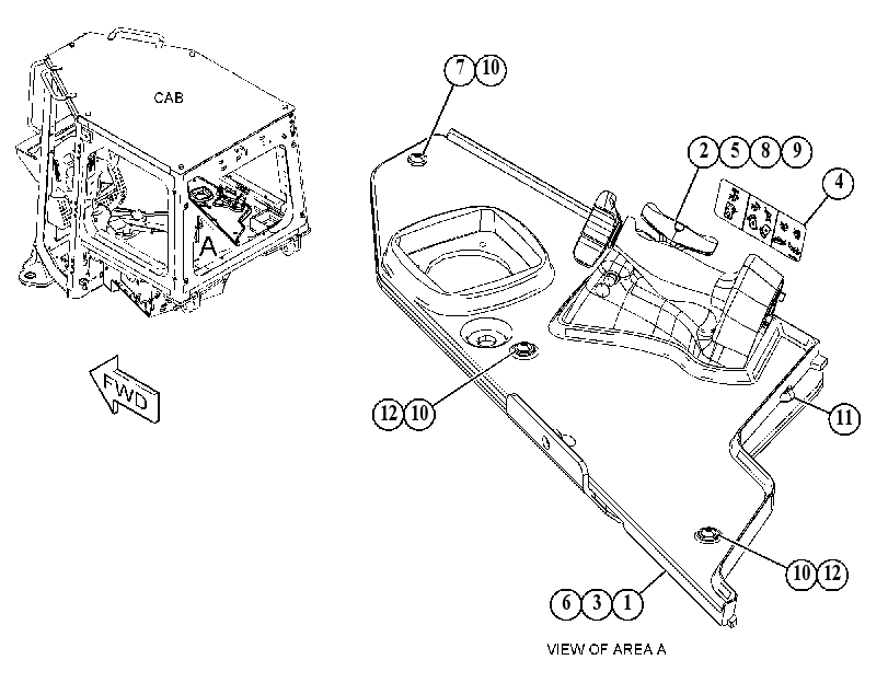 CONTROL GP-RIPPER 4631563 CAT