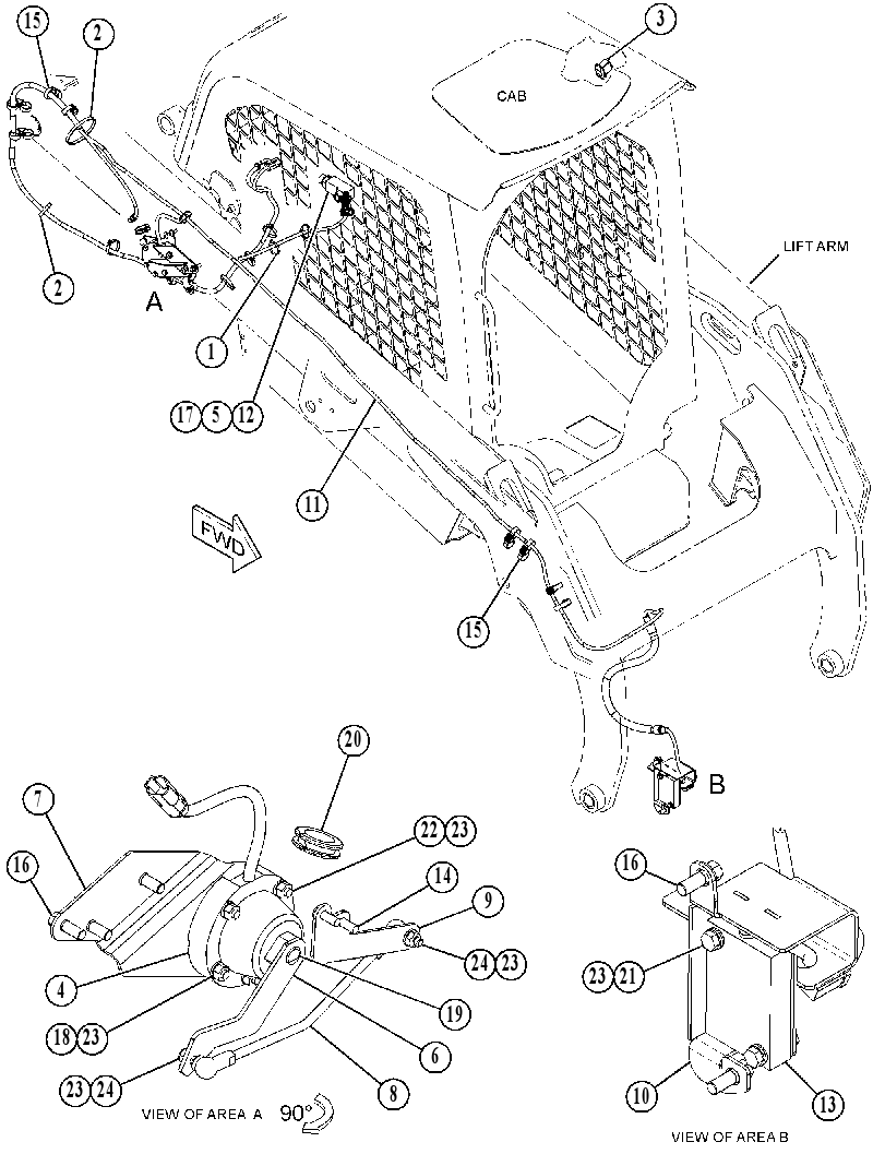 KIT-WORK TOOL POSITIONER 4223239 CAT