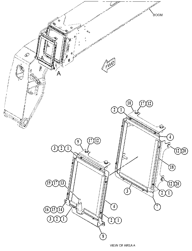 BRUSH GP 4857254 CAT