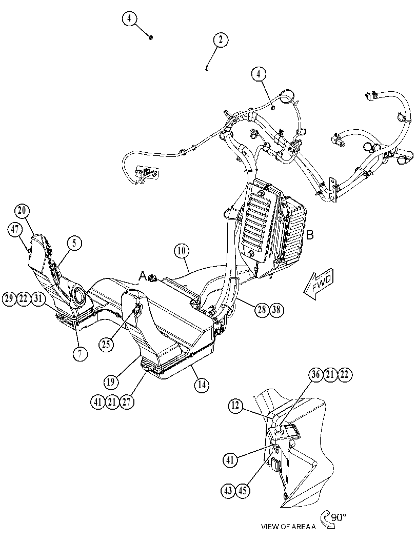 KIT-CAB HEATER & MOUNTING 5095547 CAT