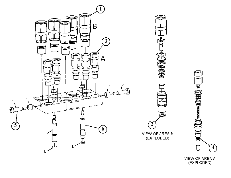 COUPLING GP-HYDRAULIC BLOCK 2173025 CAT