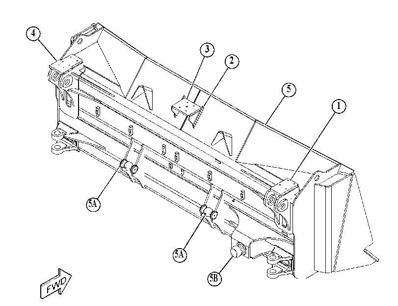 BLADE GP-UNIVERSAL 5108580 CAT