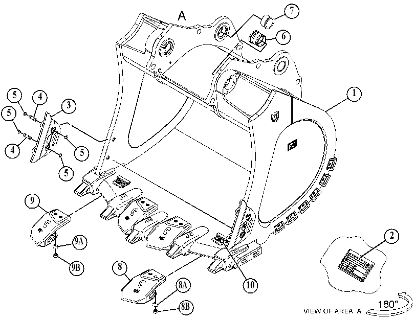 BUCKET GP 4933263 CAT
