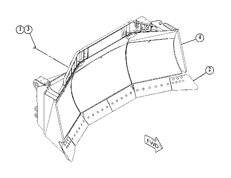 BLADE & EDGE GP-UNIVERSAL 5108582 CAT
