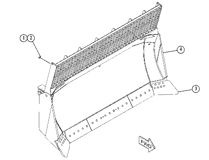 BLADE & EDGE GP-SEMI-UNIVERSAL 5108577 CAT