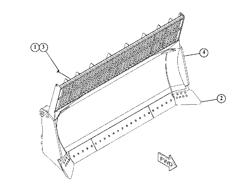 BLADE & EDGE GP-SEMI-UNIVERSAL 5108679 CAT