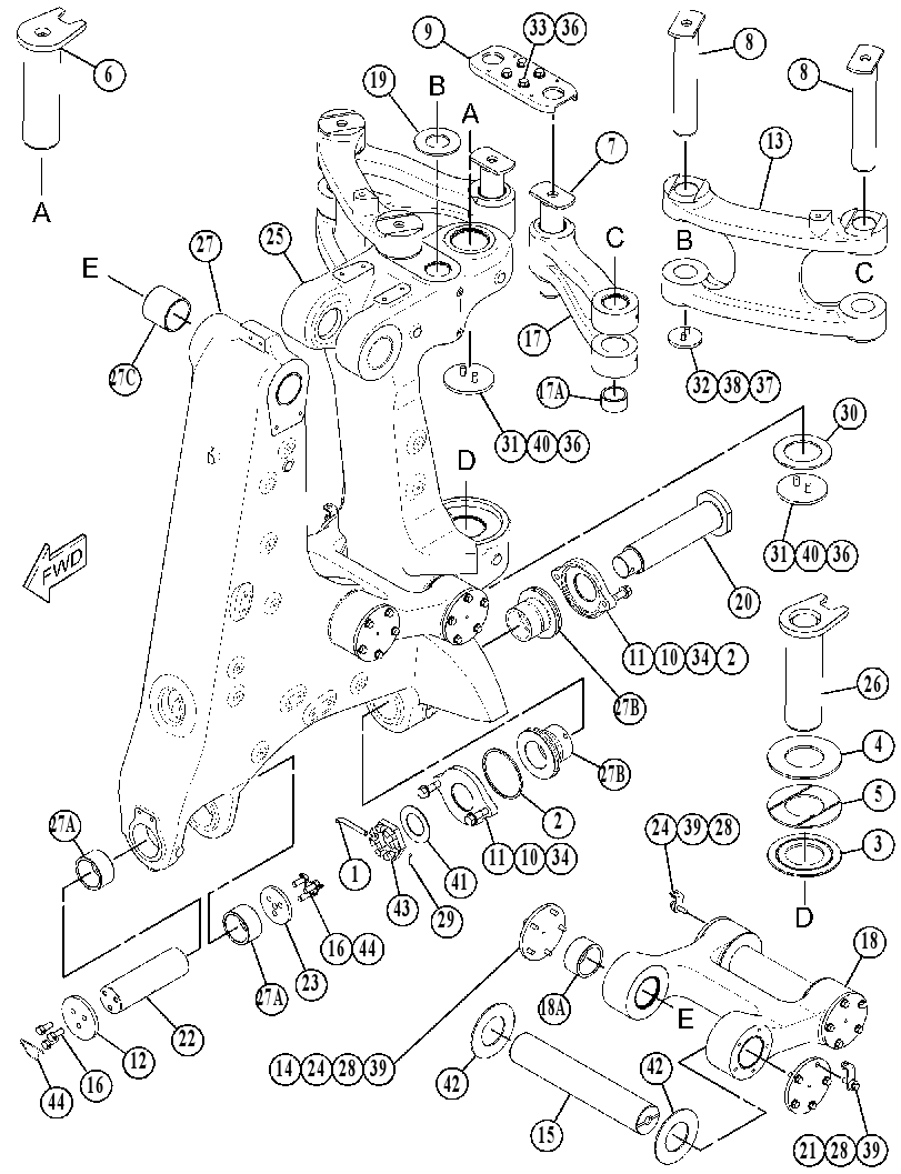 HITCH GP-CUSHION 3747555 CAT