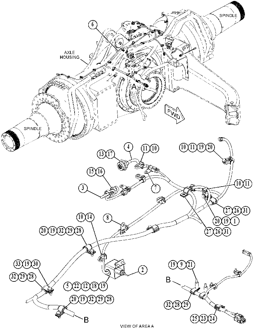 WIRING GP-POWER TRAIN 3842542 CAT