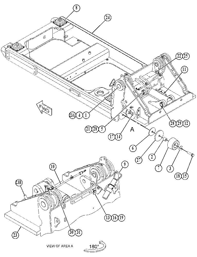 PLATFORM GP-CAB TILT 4654807 CAT