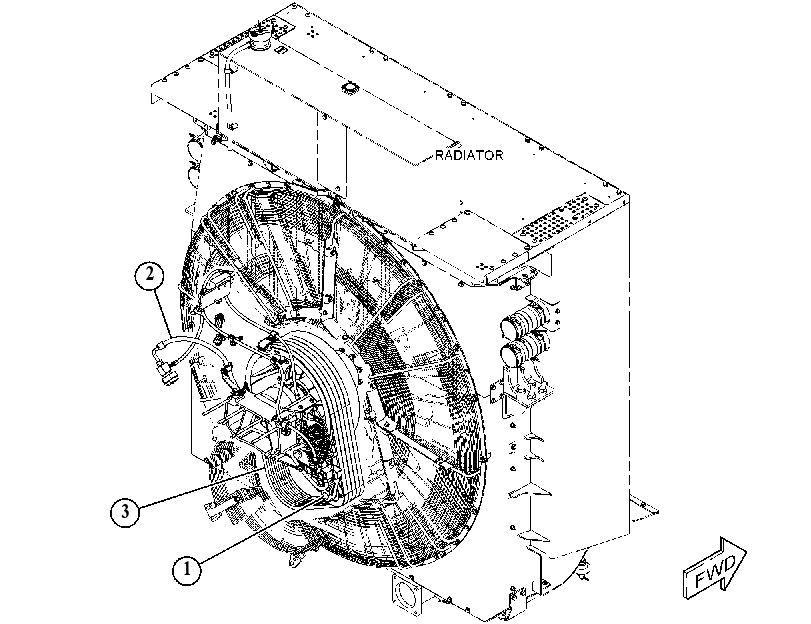 DRIVE AR-FAN 4540695 CAT