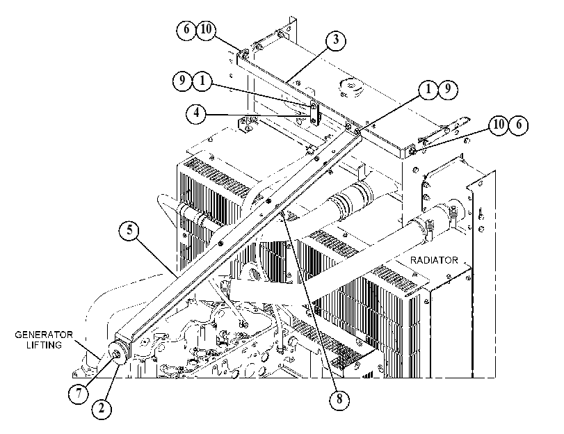 SUPPORT GP-BRACE 4341348 CAT