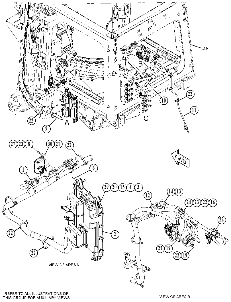 WIRING GP-ELECTROHYDRAULIC 4617425 CAT