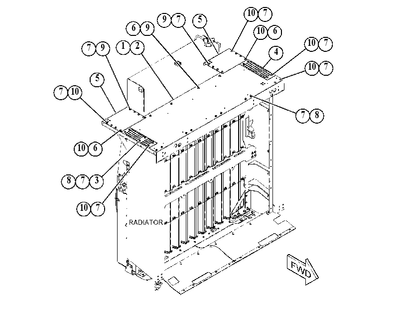 TREAD GP-NON-SKID 4240368 CAT