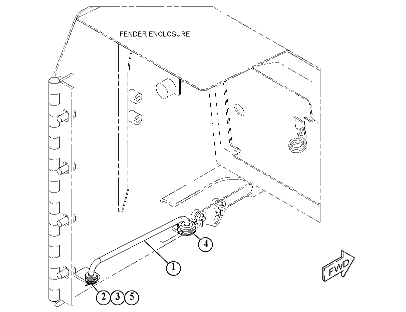 SUPPORT GP-DOOR 4950508 CAT