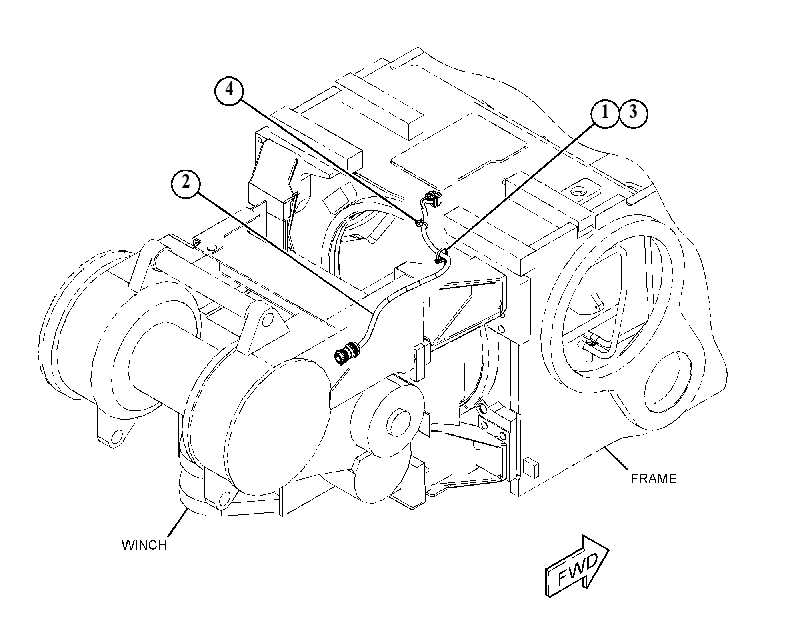 WIRING GP-WINCH 4587487 CAT