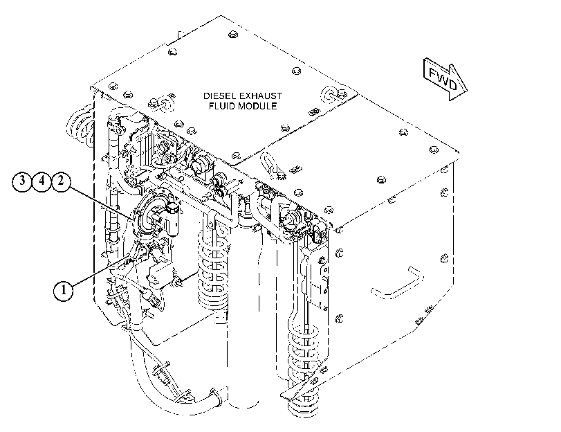 HEATER GP-DIESEL EXHAUST FLUID 4735541 CAT