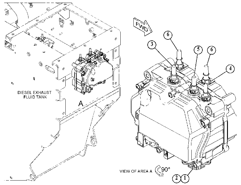 Насос AdBlue 5162725 CAT