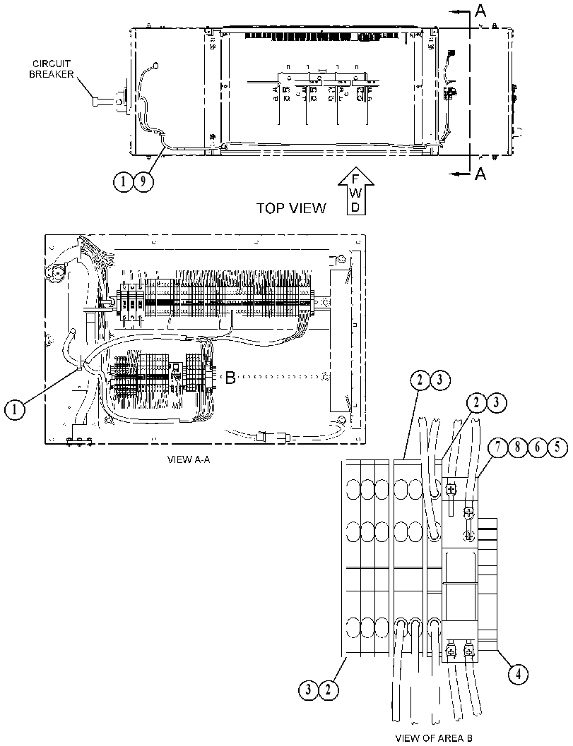Проводка панели 4914012 CAT