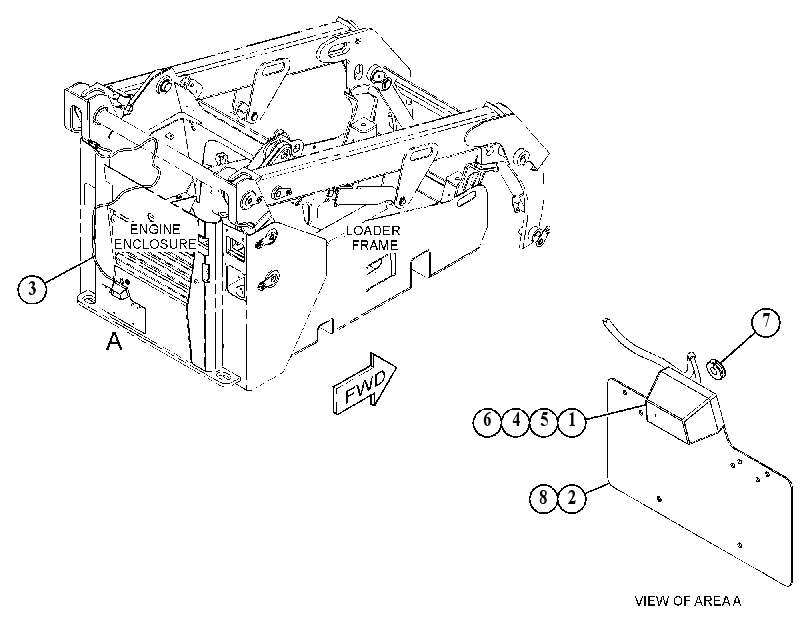 MOUNTING GP-REGISTRATION 4210233 CAT