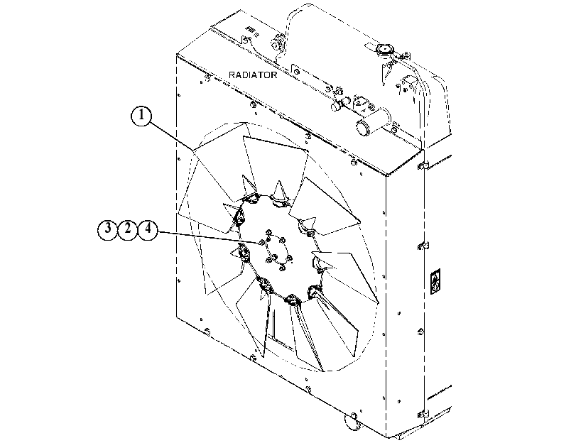 FAN GP 3482913 CAT