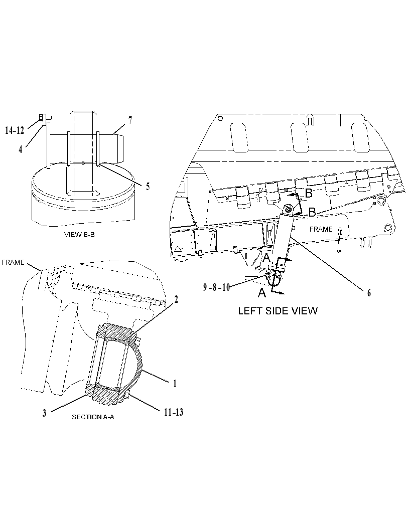 CYLINDER & MTG GP-HOIST 2885643 CAT