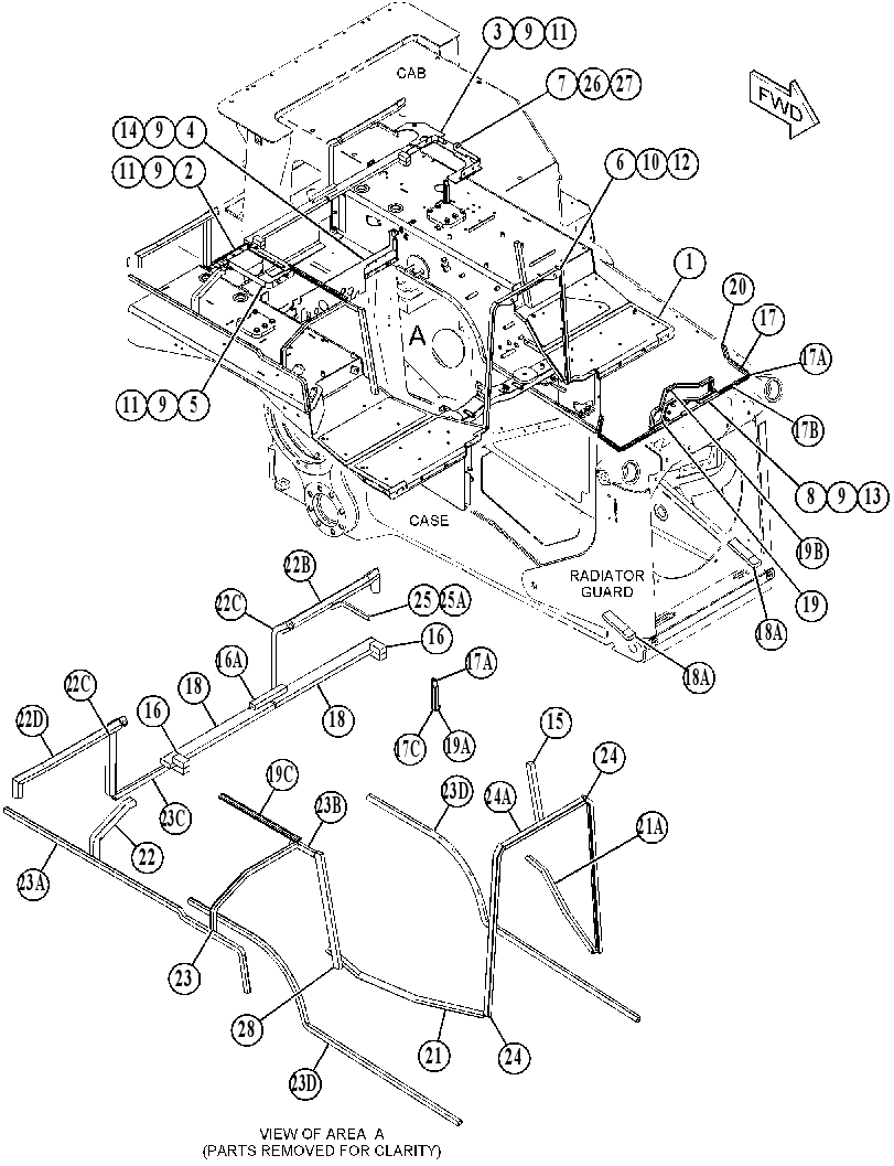 SEAL GP-ENCLOSURE 3941686 CAT