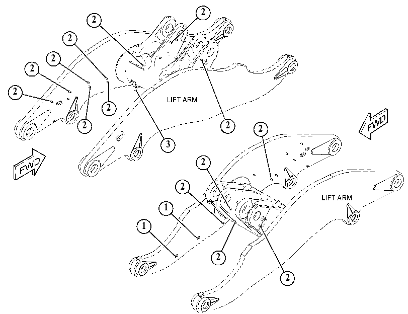 BOSS GP-LIFT ARM 4488411 CAT