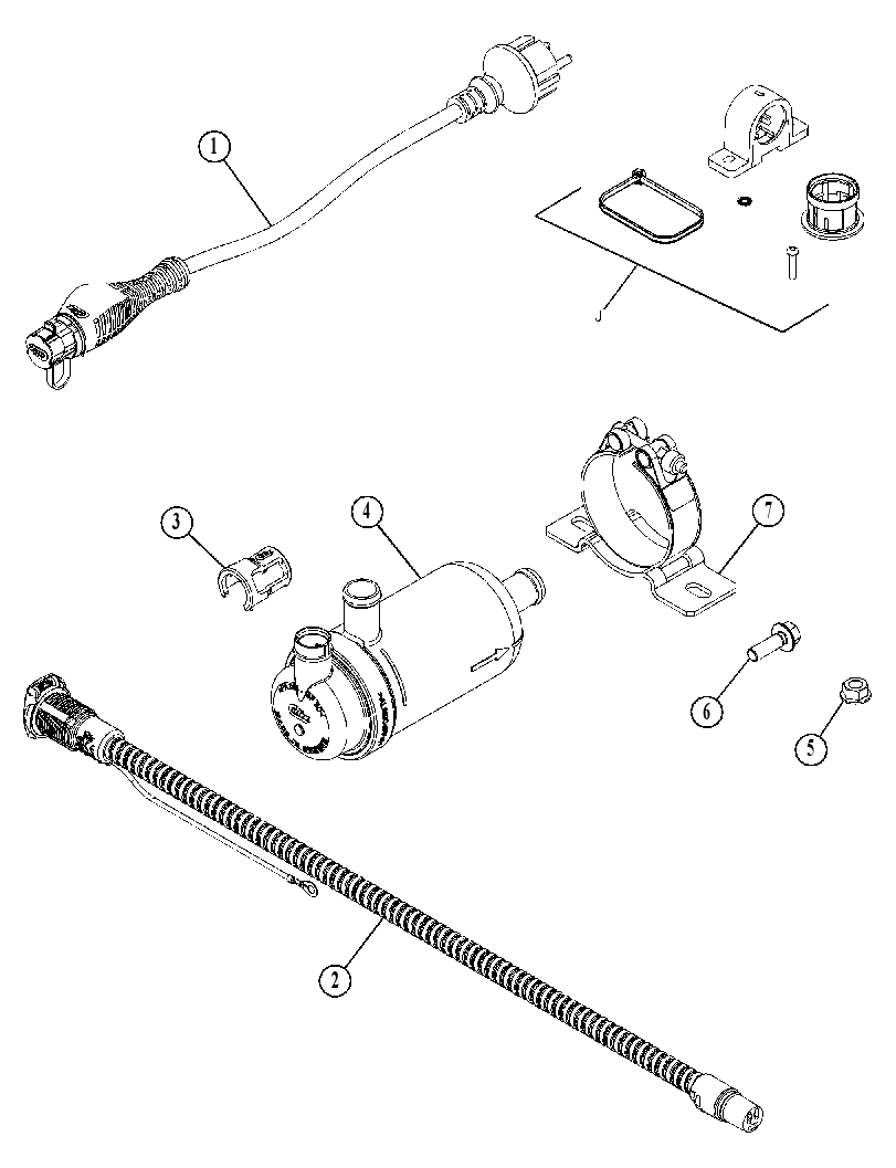 HEATER GP-DIESEL EXHAUST FLUID 4599628 CAT