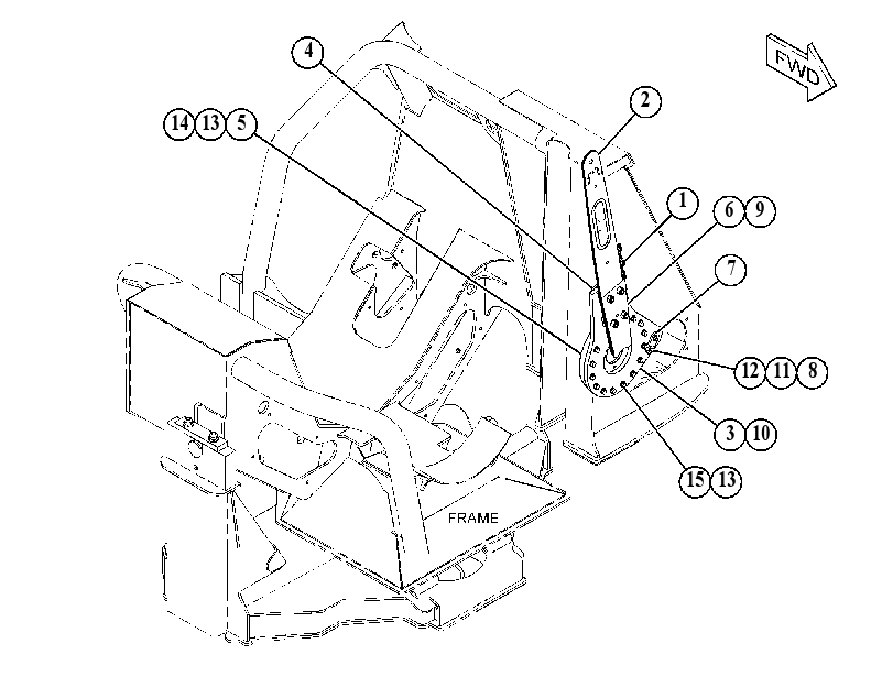 SAW GP-CHAIN 4657338 CAT