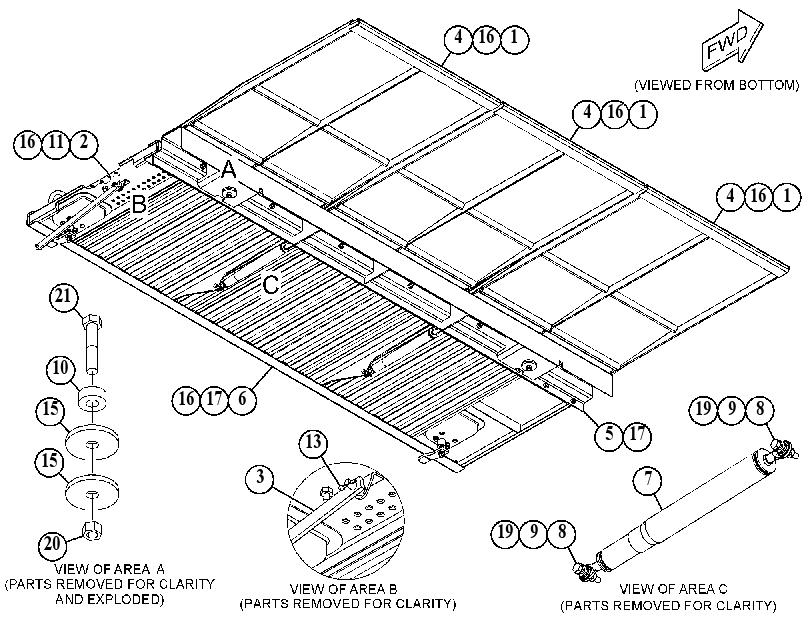 HOOD GP-TRUCK 2788419 CAT