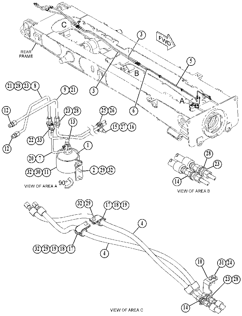 LINES GP-TAILGATE 4286057 CAT