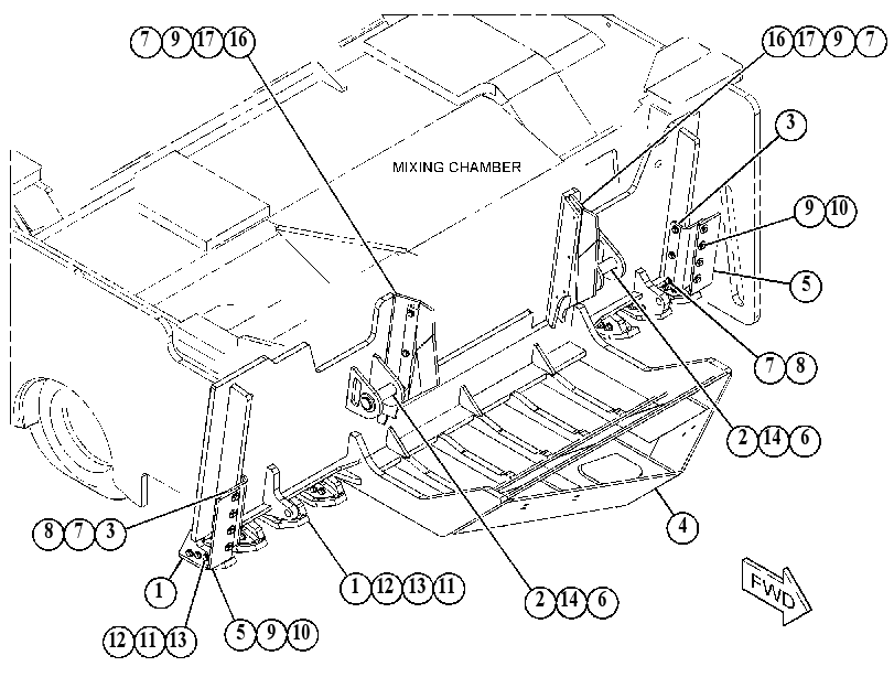 ANTISLAB & MOUNTING GP 3741411 CAT