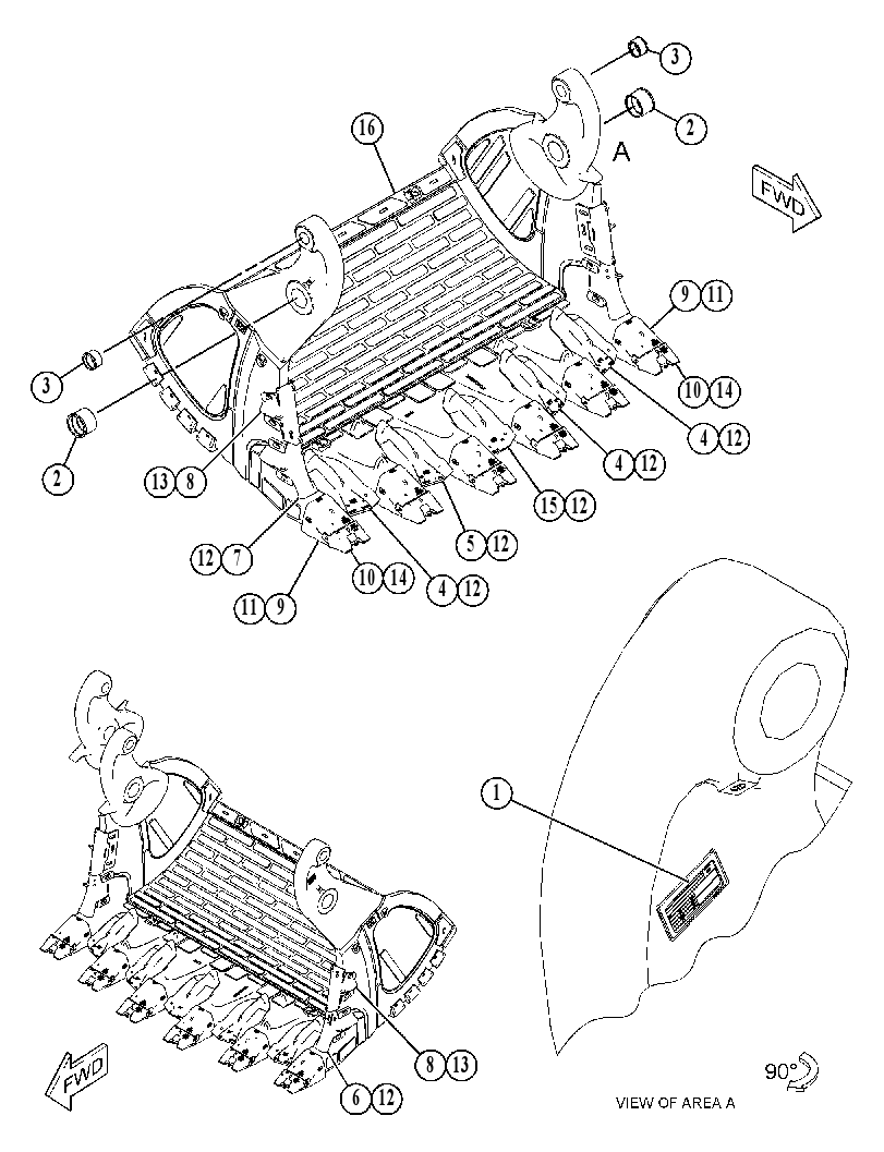 BOWL GP 4866573 CAT
