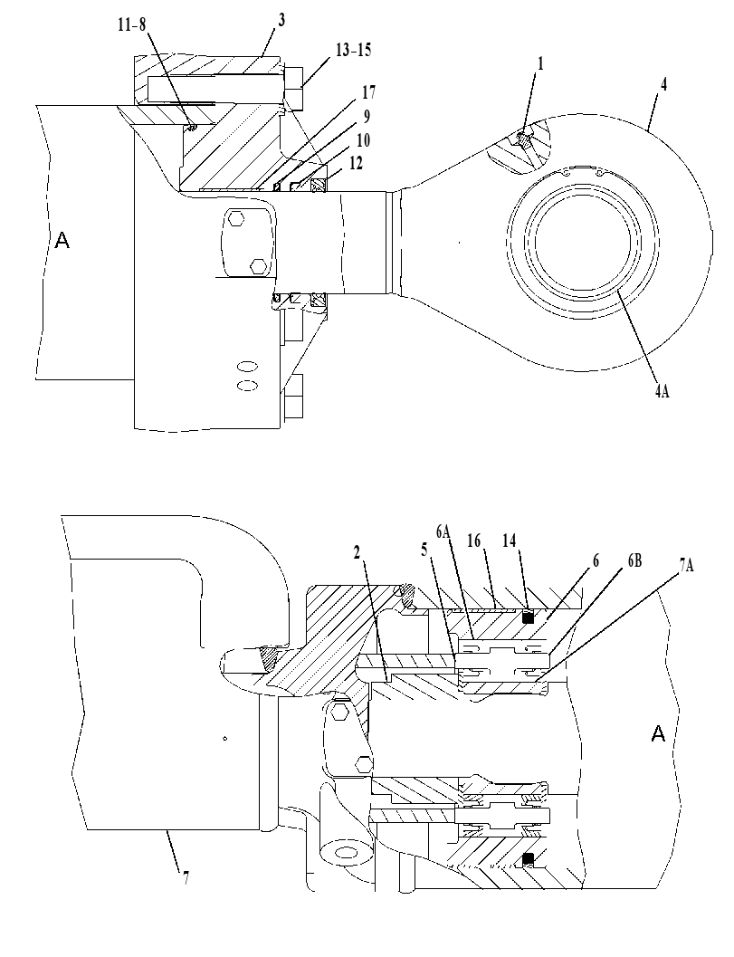 CYLINDER GP-DUAL TILT 2320652 CAT